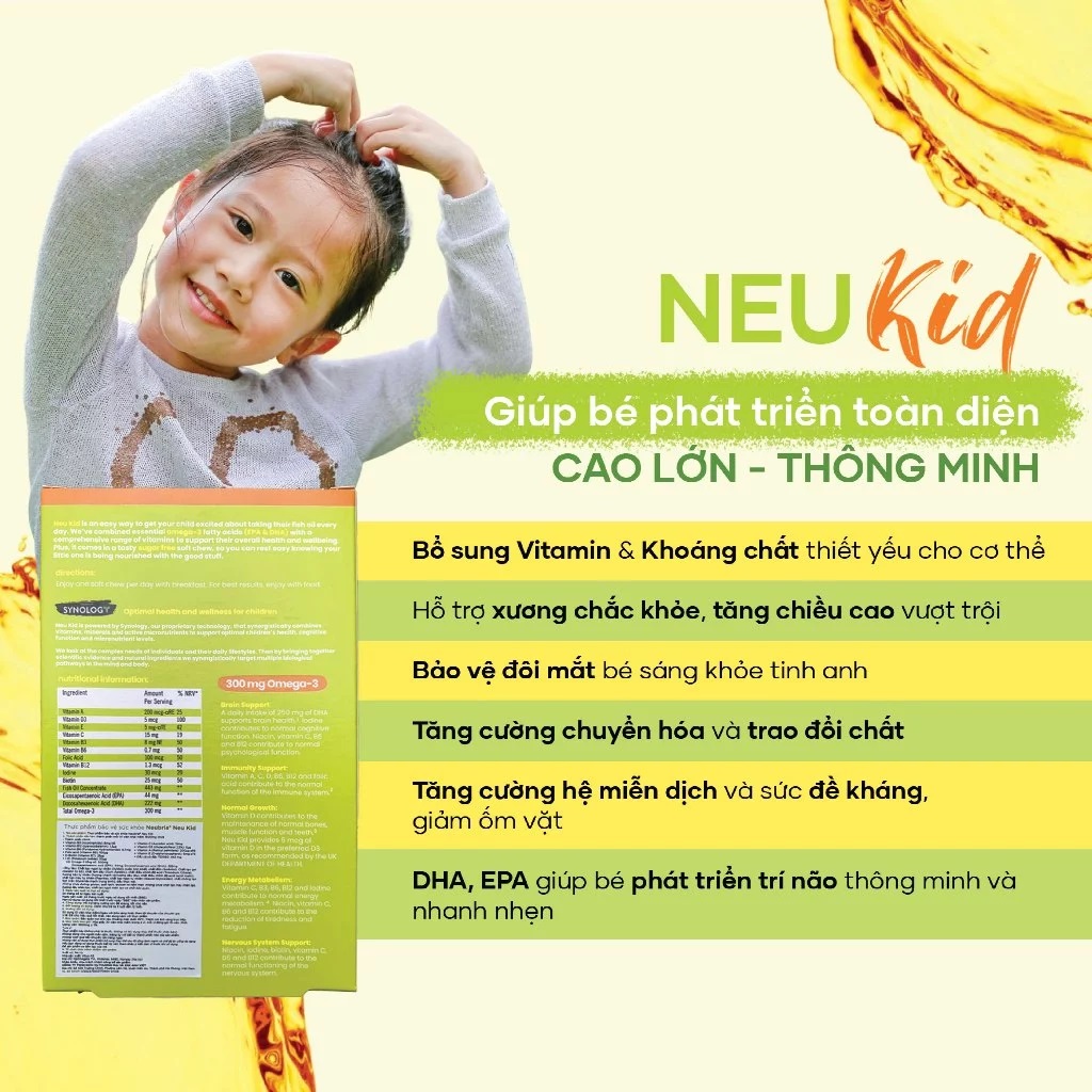 Neu Kid Multivitamin Plus Omega-3