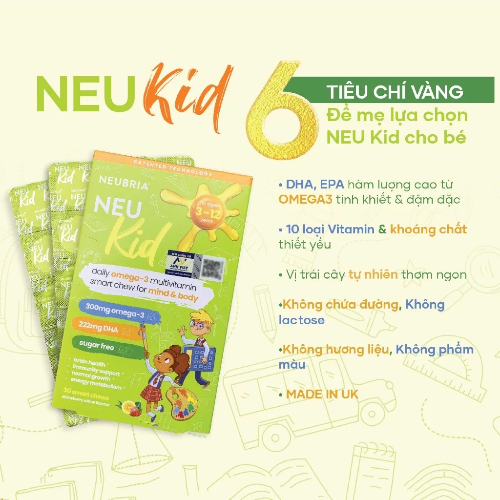 Neu Kid Multivitamin Plus Omega-3