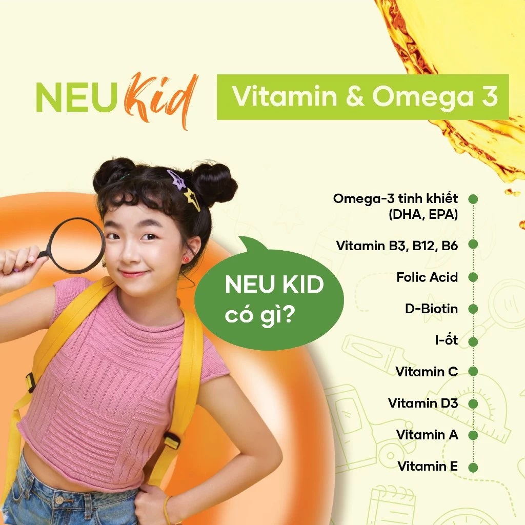 Neu Kid Multivitamin Plus Omega-3