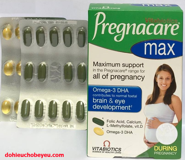 Pregnacare Max - Vitamin bà bầu Pregnacare Max 84 viên (mẫu mới)